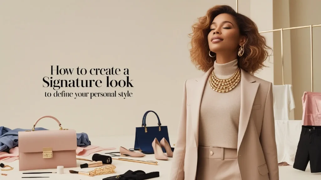 How to create a signature look