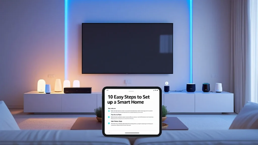 10 Easy Steps to Set Up a Smart Home