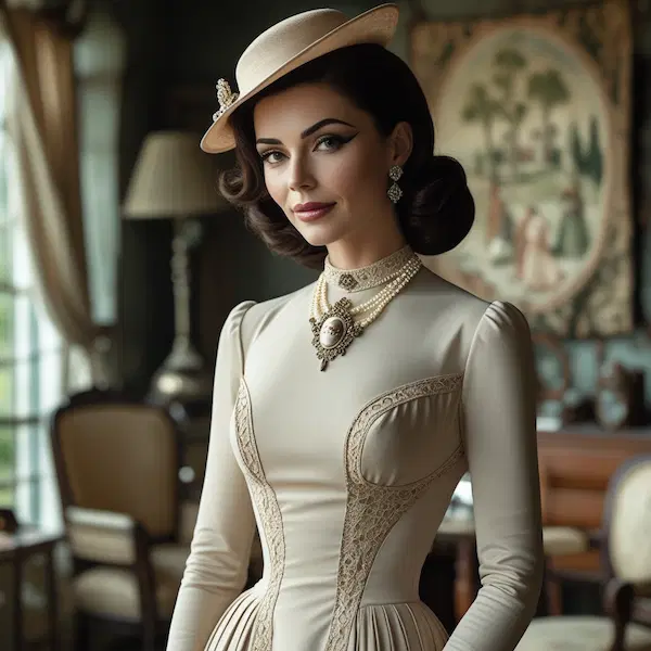 Vintage fashion style