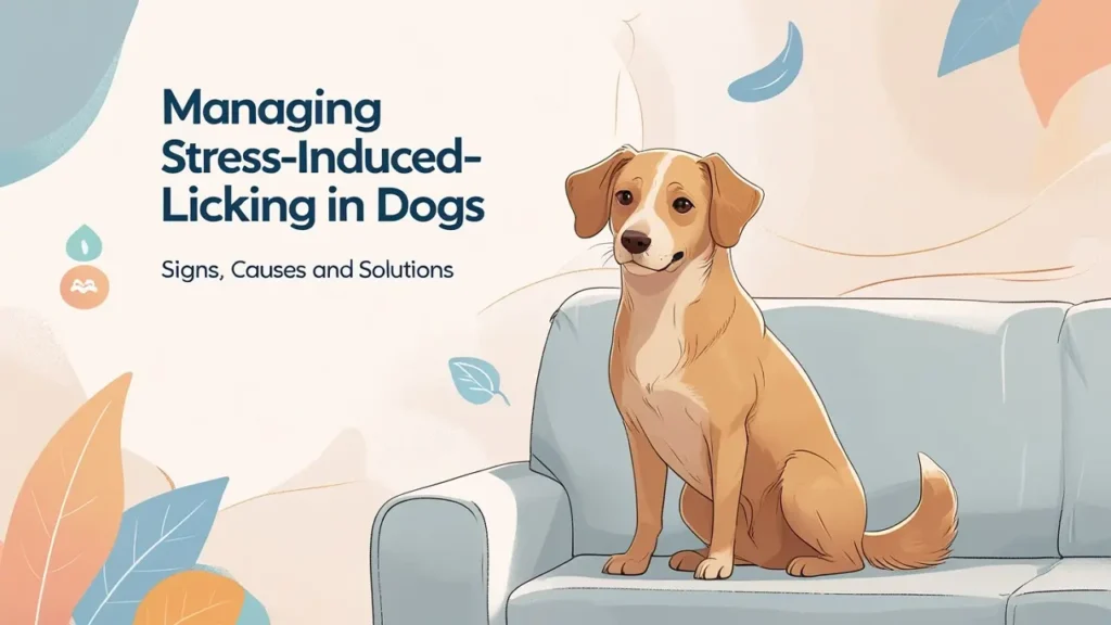how to manage stress-induced licking