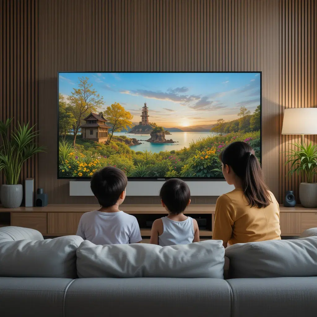samsung du7200 TV for kids