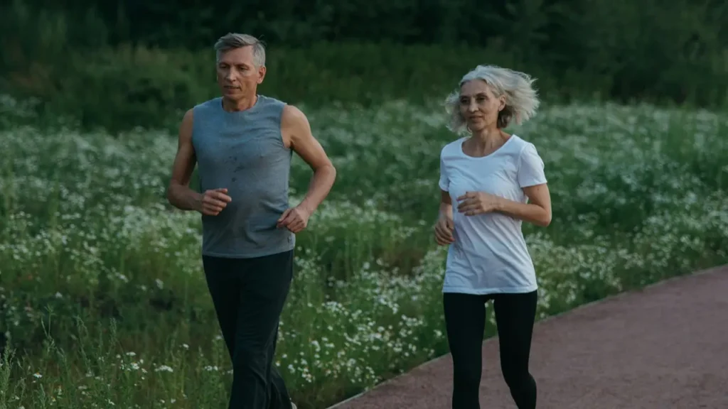 running slows aging