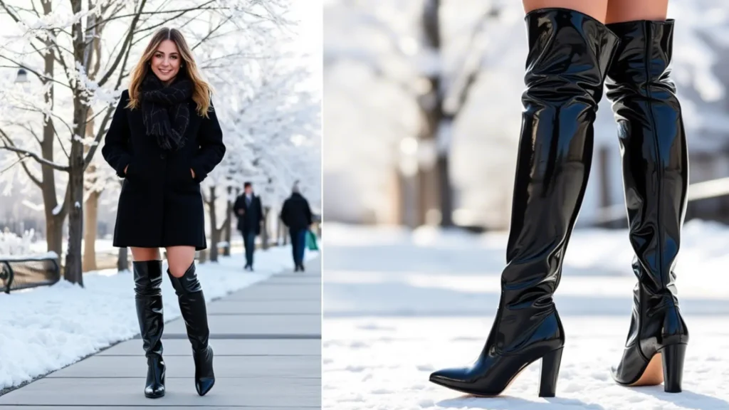 High-Gloss Boots