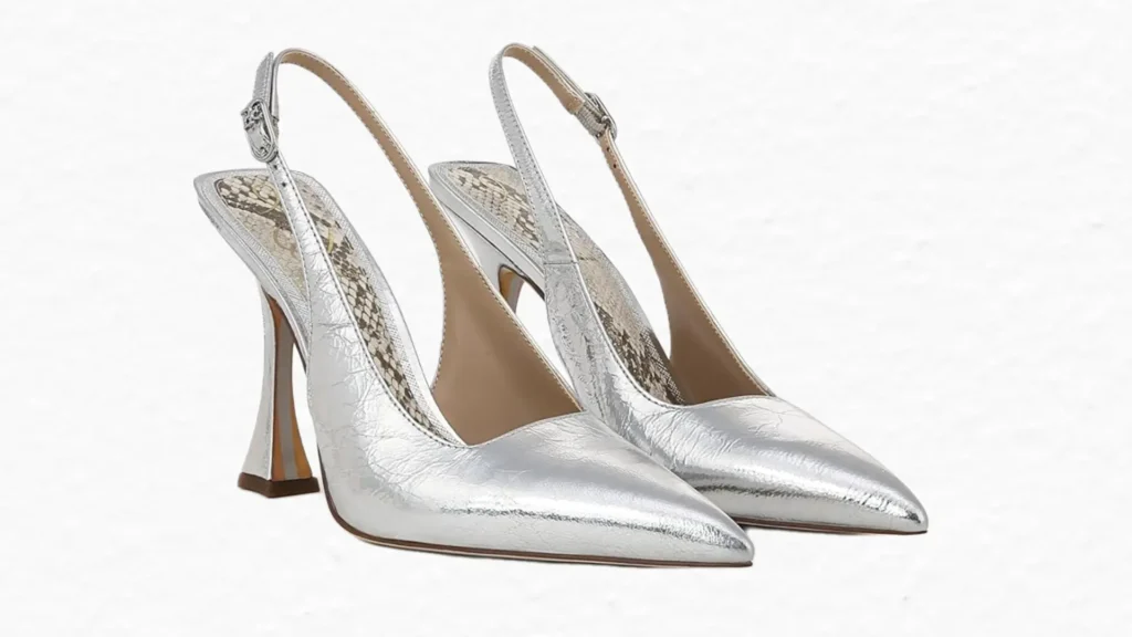 Slingback Pointed-Toe Pumps