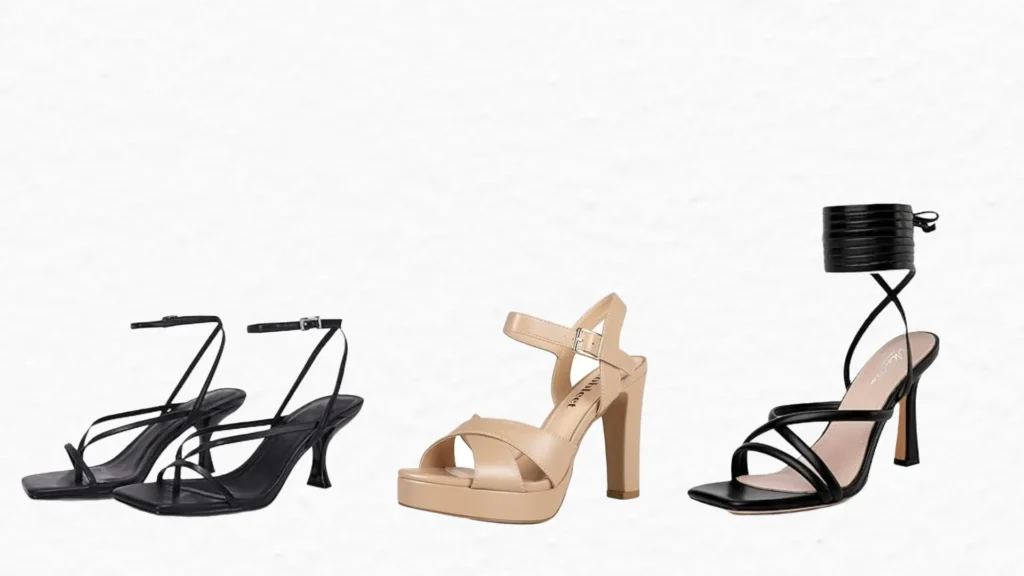 Strappy Heels for spring