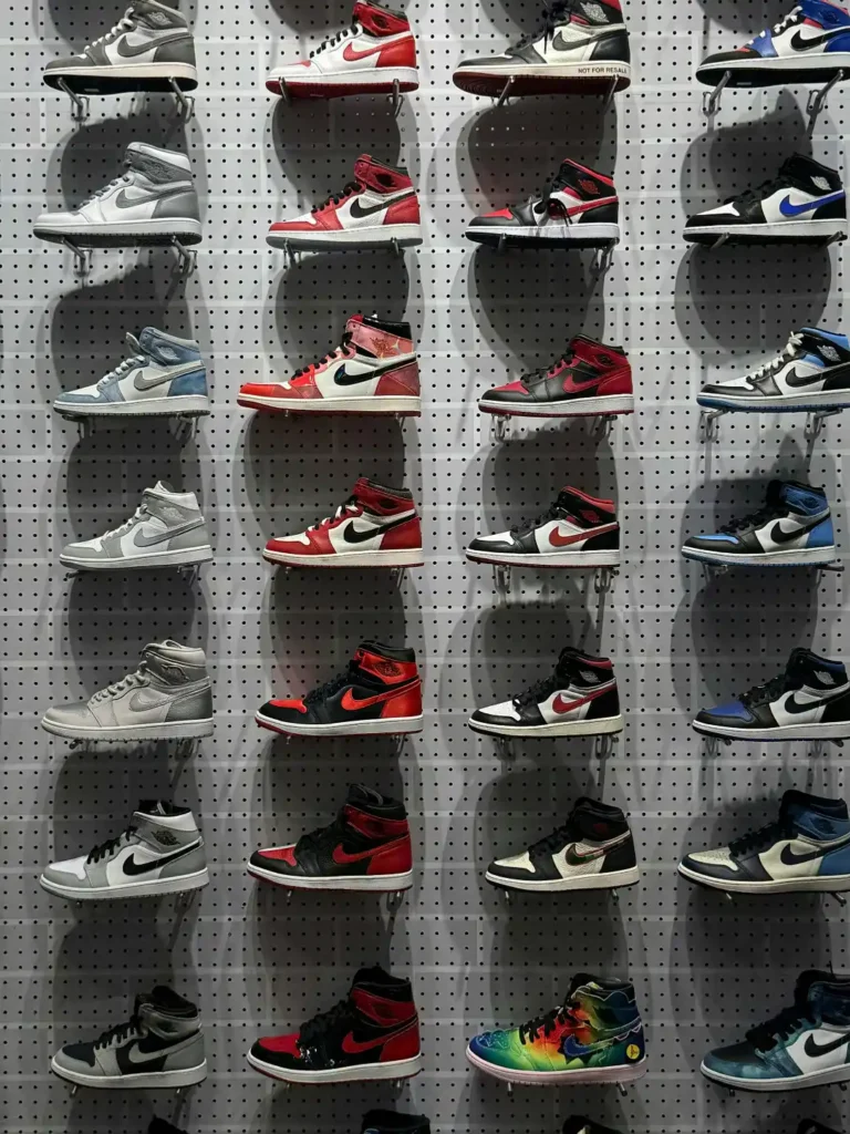 Thrift like a pro in a shoe store