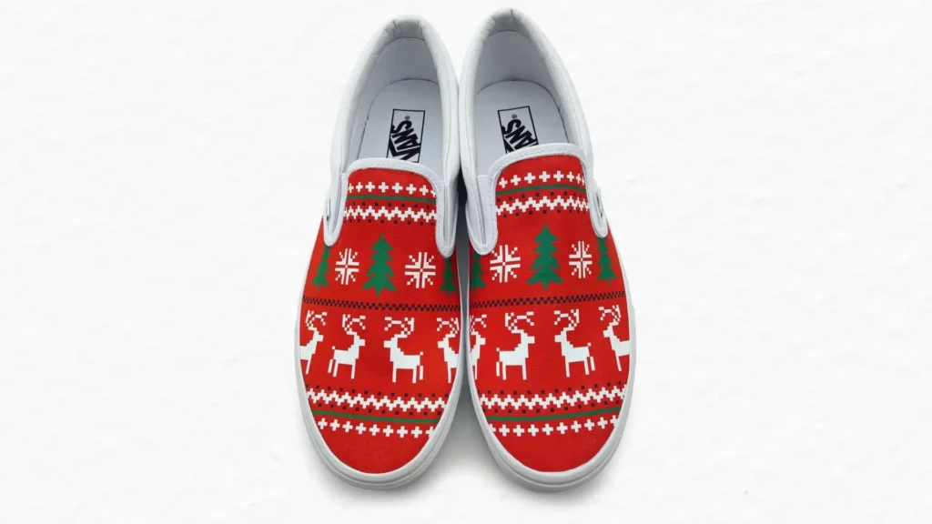 Ugly Christmas Sweater Shoes