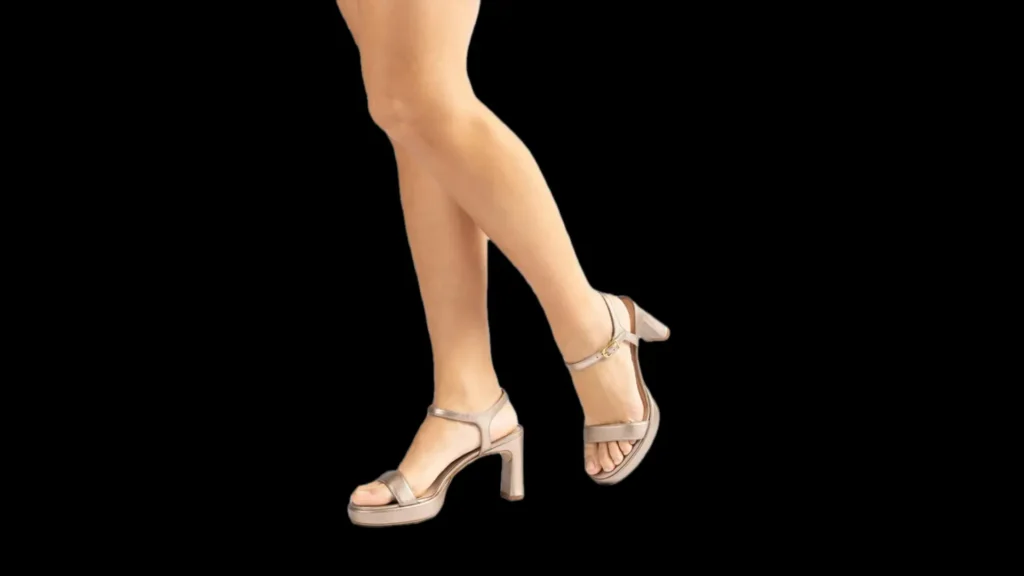 metalic shoes for summer nights