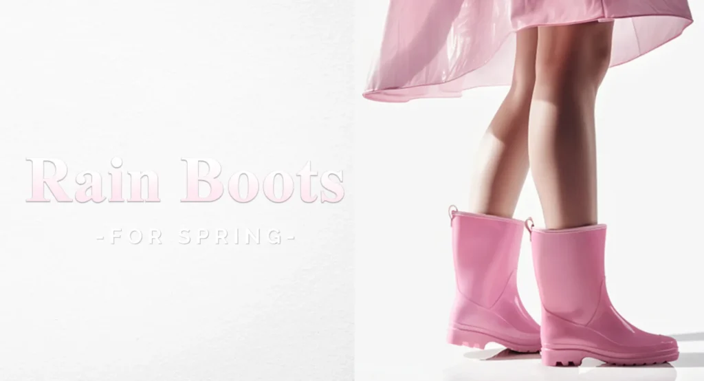 rain boots for spring