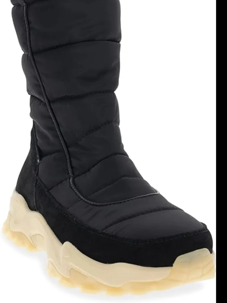 water proof puffer boots