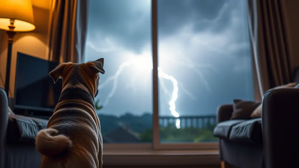 Desensitizing Dog to Thunderstorm