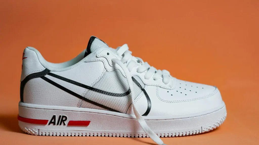 athleisure white sneaker