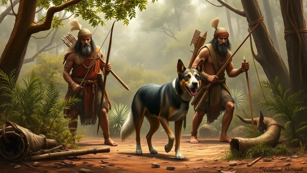 hunting dog in ancient civilization
