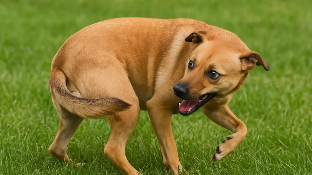 tail chasing dogs