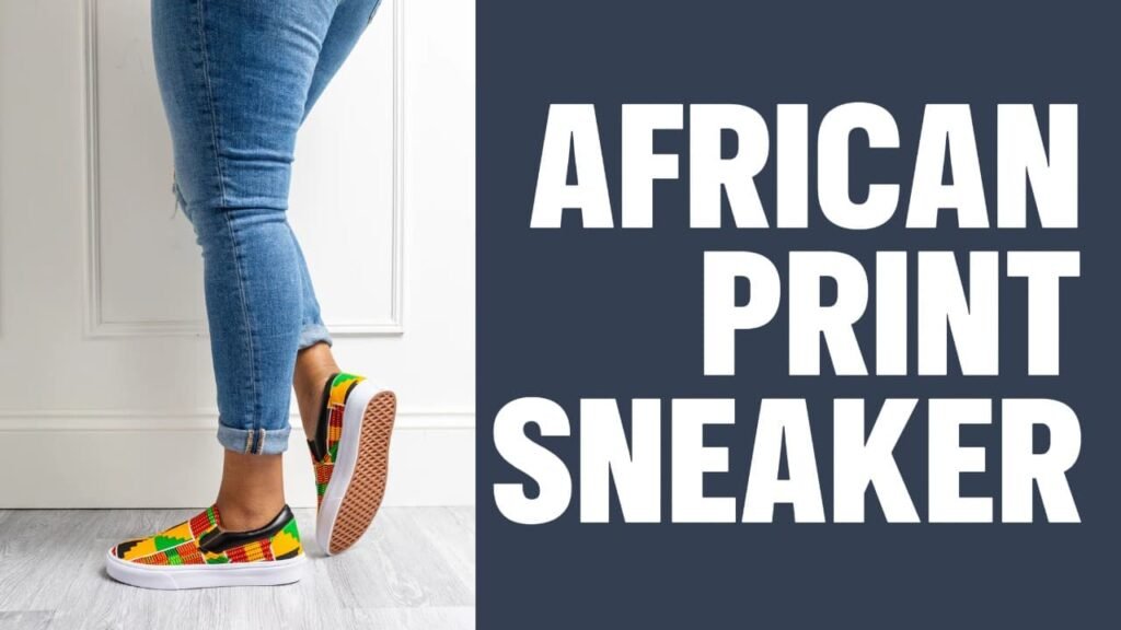 African Print Sneaker