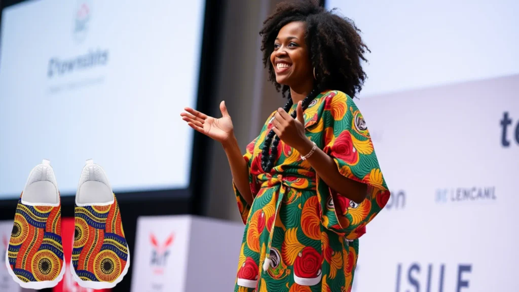 African Print Sneakers with Different Outfits