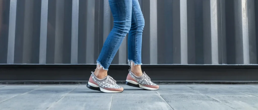 Daytime Looks with Metallic Shoes