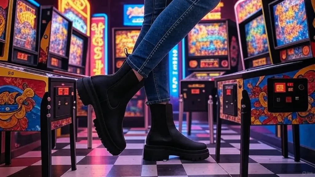 Platform Boots for a Bold Look