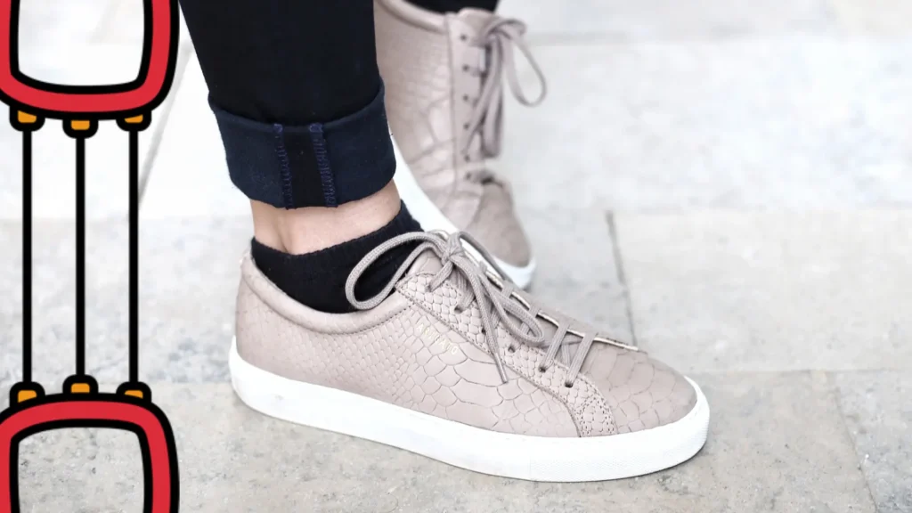 Scandinavian minimalist sneakers