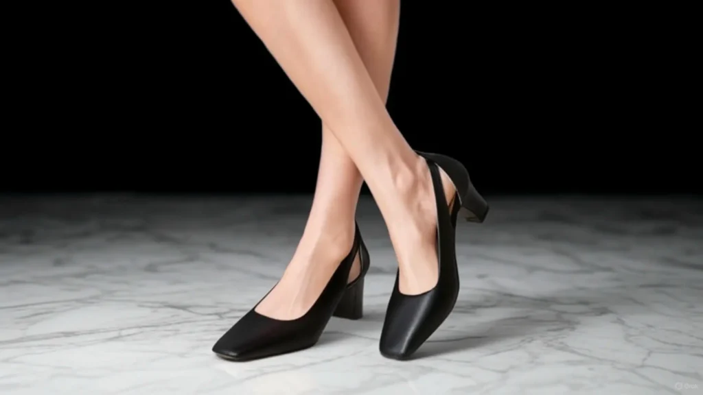 Square-Toe Shoes for trendy look