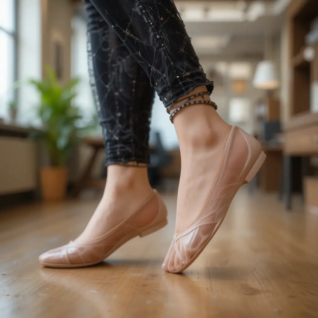 ballet flats in office
