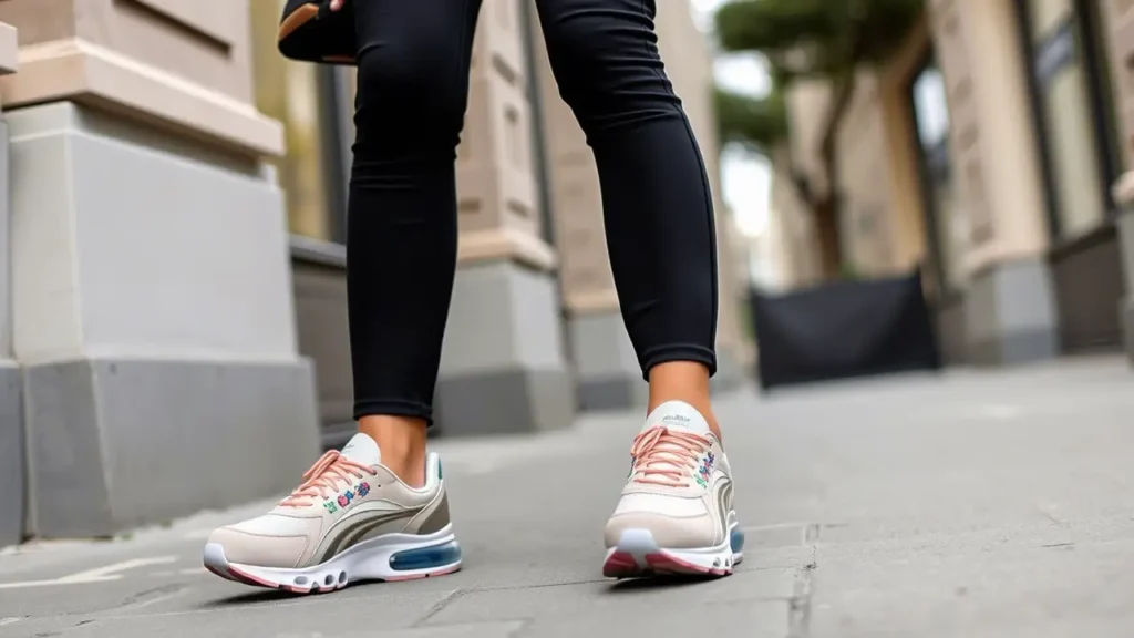 shoes with athleisure