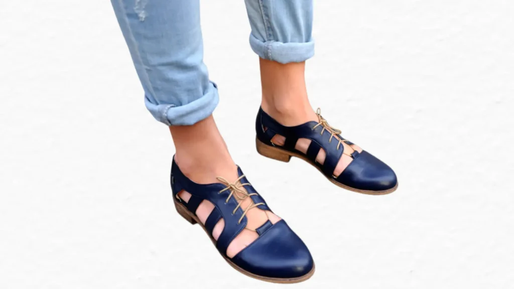 styling cutout shoes