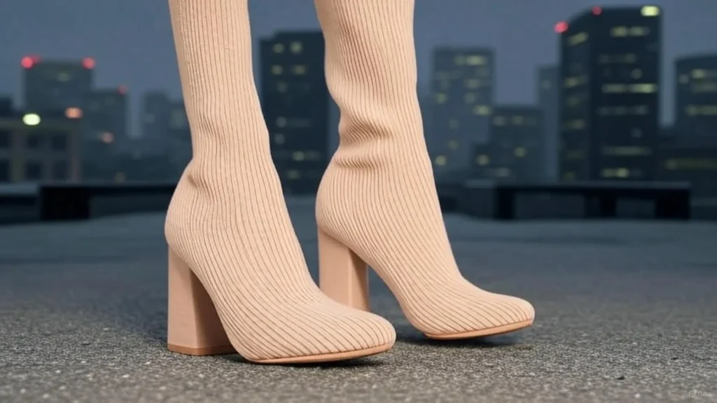 styling knee high sock boots