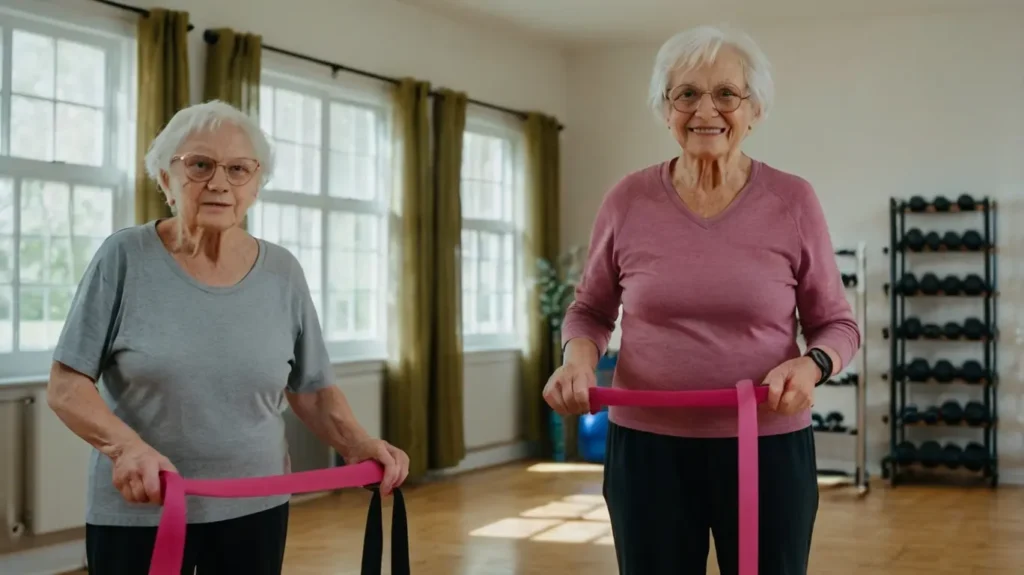 Resistance Band Workouts for Elderly