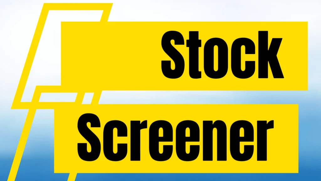 Stock screener