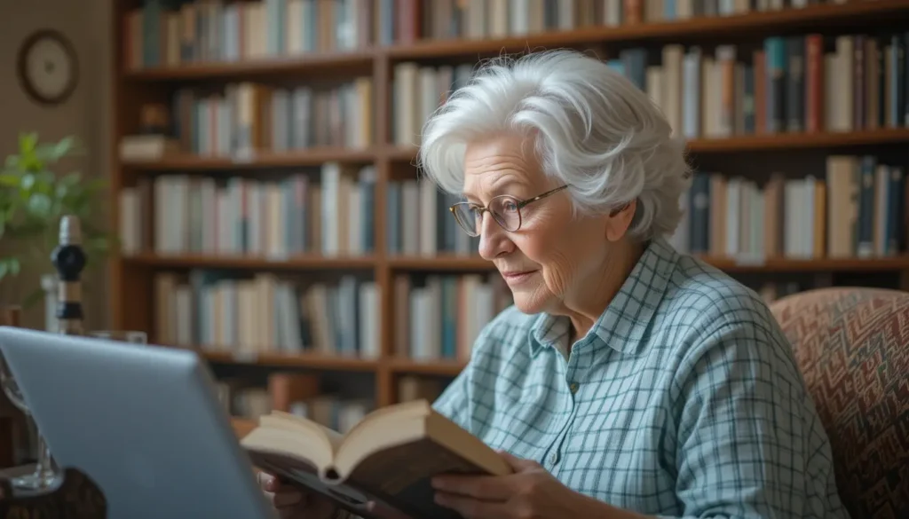 online book club for elderly