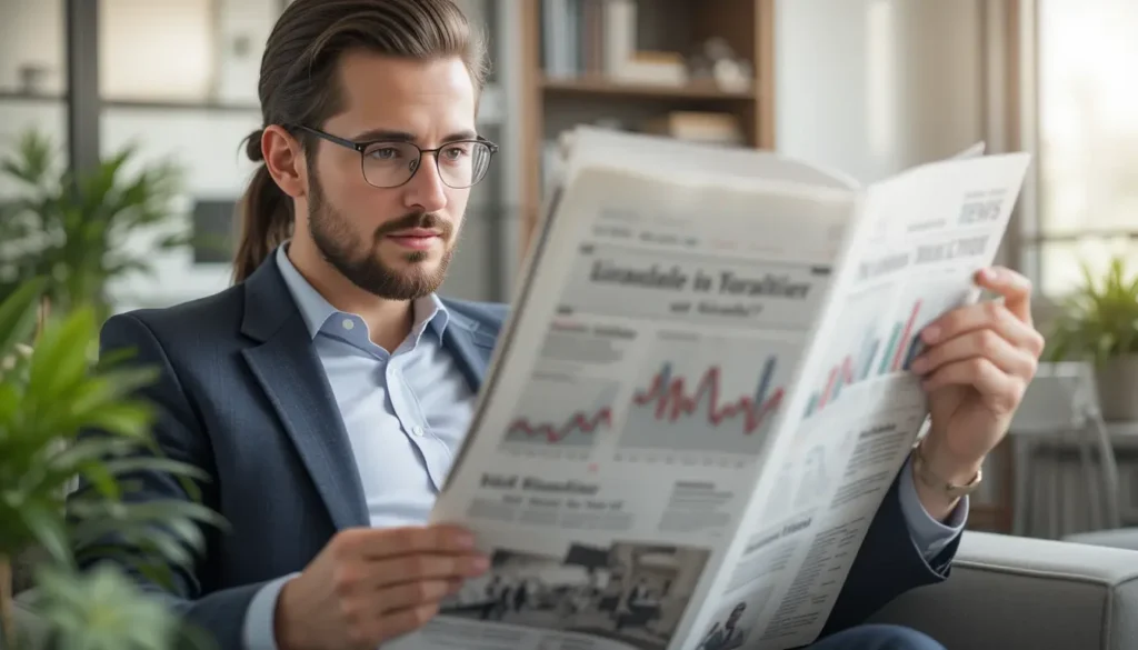 effects of financial news in stock market